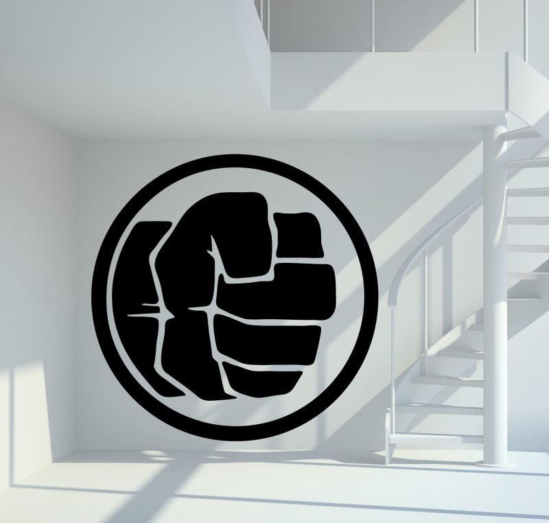 Preview: Wandtattoo Hulk Faust Preview: Wandtattoo Hulk Faust